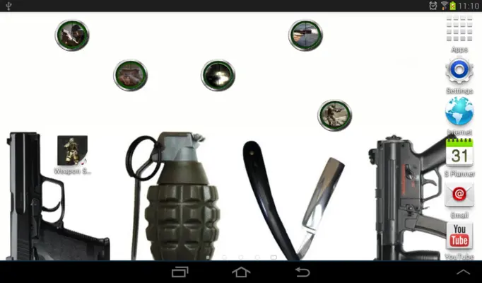 Weapon Sounds Gunshots android App screenshot 11