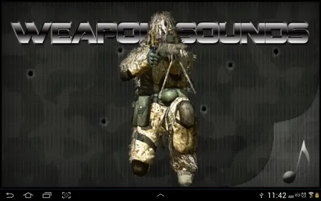 Weapon Sounds Gunshots android App screenshot 23