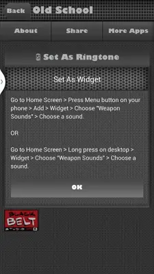 Weapon Sounds Gunshots android App screenshot 2